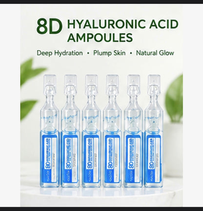 8D Hyaluronic Acid Hydrating Ampoules